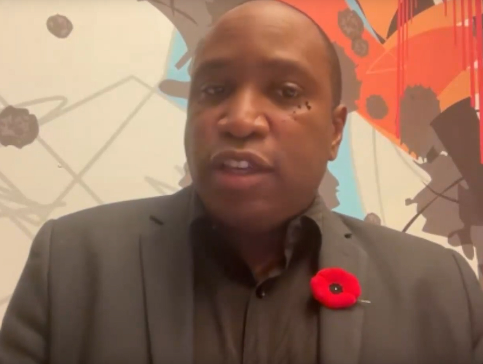 During his Oct. 30 budget consultation, Rideau-Rockcliffe Coun. Rawlson King stressed that public participation is crtical to ensure everyone's priorities are heard and have an impact on the process. Screenshot from online presentation.