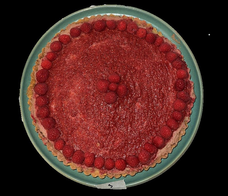 Champion pie-baker Wincent Wozniak took home first prize at Rock the Block with this chocolate hazelnut raspberry pie. Photo supplied