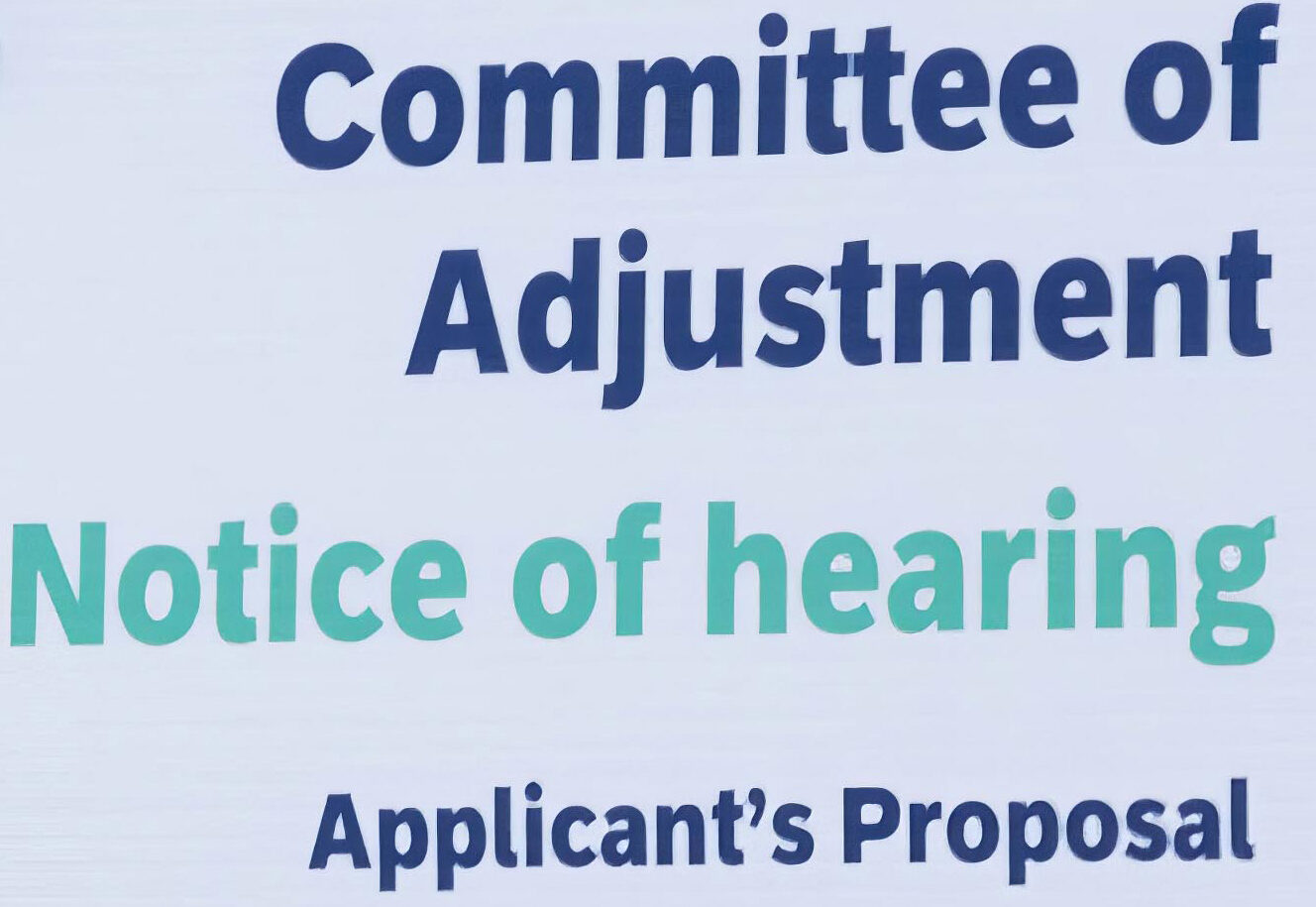 Signs like this one, at 263 St. Laurent Blvd., will likely become more commong once the new municipal zoning bylaw is finalized, likely sometime in 2025. Photo: Doug Banks