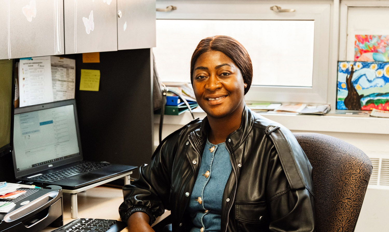 Gaela Mvula is a Crisis Support Worker with the Rideau-Rockcliffe Community Resource Centre. PHOTO: HIND ALILICHE