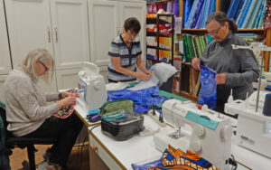 It’s all about having fun and getting together to create beautiful things at Sew-Jo’s, 405 St.. Laurent Blvd. PHOTO: SHARLEEN TATTERSFIELD