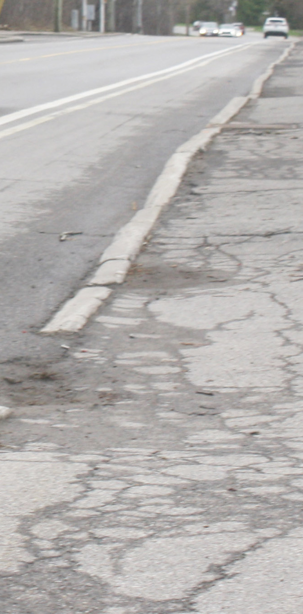 Sidewalks in Manor Park attracted 18 delegations to the March 30 Public Works and Infrastructure Committee meeting. CHRONICLE FILE PHOTO