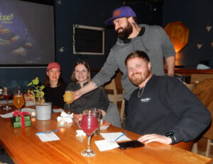 “It’s Trivia Night with a packed house at Manor Park Brewery – newly re-branded to align with our neighbourhood and its loyal, local clientele. What hasn't changed are its signature beers as discovered by Buzz columnist Mark Lindenberg, a craft beer enthusiast, who, without exaggeration, pronounced the Blue Heart hazy pale ale the best craft beer he’d ever tasted.” PHOTO: SHARLEEN TATTERSFIELD