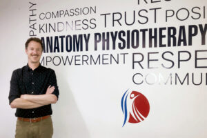 Located at 425 St. Laurent Boulevard, Anatomy Physiotherapy offers physiotherapy and massage therapy for a variety injuries, pain and conditions. Clinic owner and physiotherapist Andrew Dings, FCAMPT, opened his first physiotherapy clinic in Manor Park in 2019 and will soon open his sixth in downtown Ottawa. PHOTO: SHARLEEN TATTERSFIELD